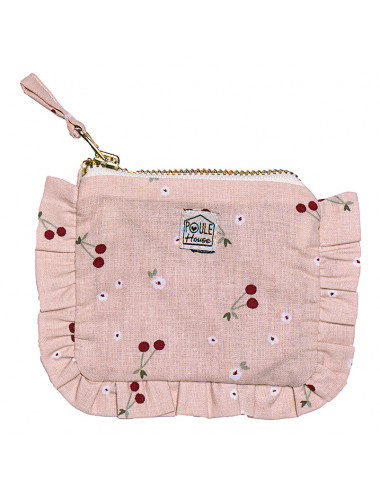 Baby Lola : Mini pochette froufrou - cerises