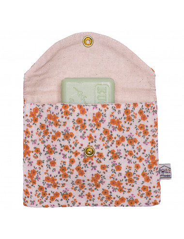 Pochette à savon imperméable - liberty