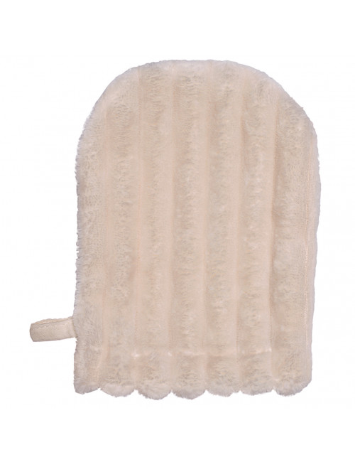 Gant démaquillant magique double face - lait