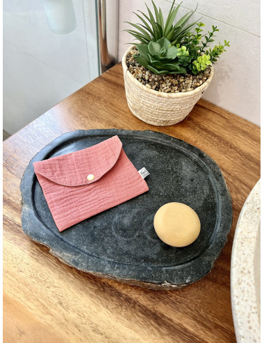 copy of copy of copy of copy of copy of Pochette à savon imperméable - vichy rose