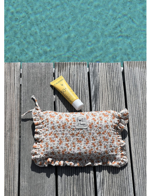 Lola : Pochette froufrou - gaze liberty