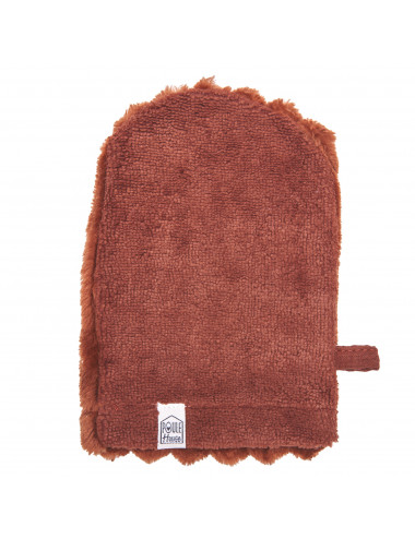 Gant démaquillant magique double face - Toffee