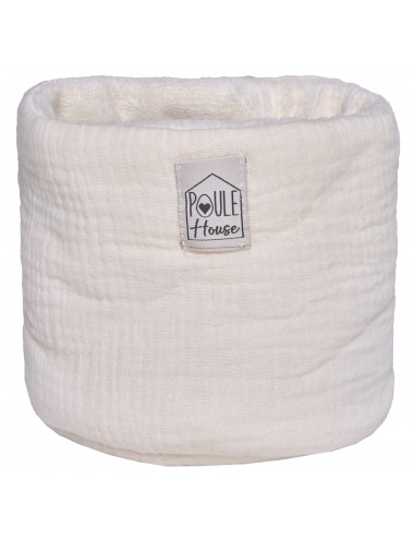 Corbeille de rangement salle de bain - Lait