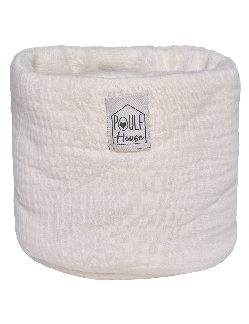 Corbeille de rangement salle de bain - Lait