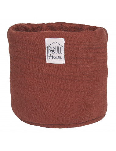 Corbeille de rangement salle de bain - Toffee