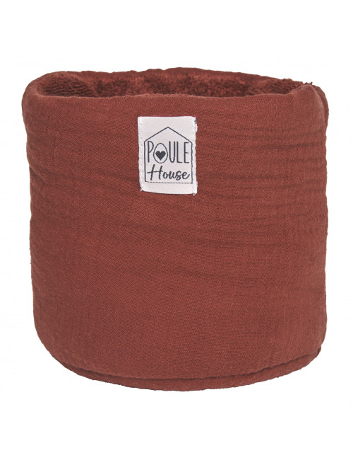 Corbeille de rangement salle de bain - Toffee