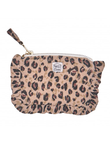 copy of copy of copy of copy of Baby Lola : Mini pochette froufrou - vichy rose