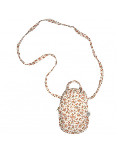 Mini sac à bandoulière pour téléphone portable - liberty orange