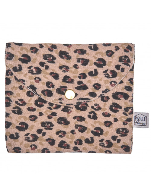 Pochette à savon imperméable - léopard