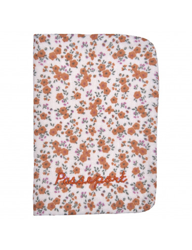 Protège-passeport - liberty orange