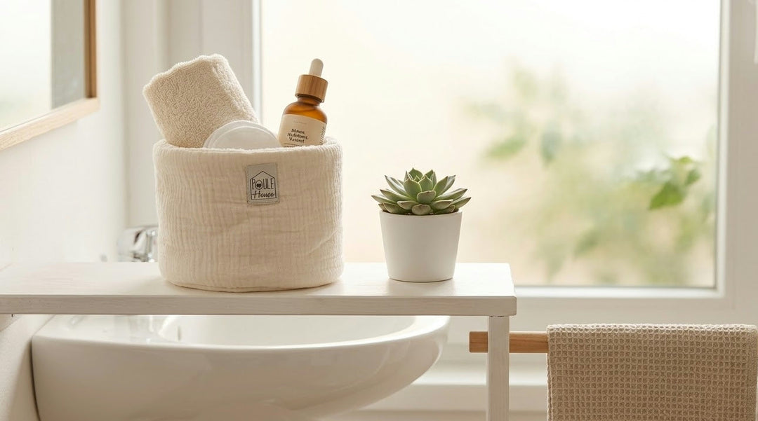 Corbeille de rangement salle de bain - Poule House
