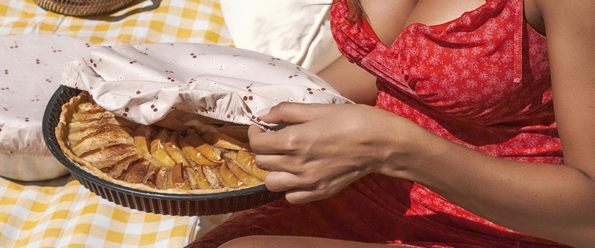 couvre-plat réutilisable Poule House pour un mode de vie zéro déchet