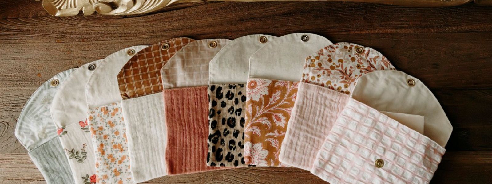 pochette porte savon tissus Poule House