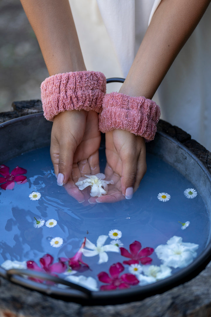 Set bandeau de soins + manchons dans pochon - toffee