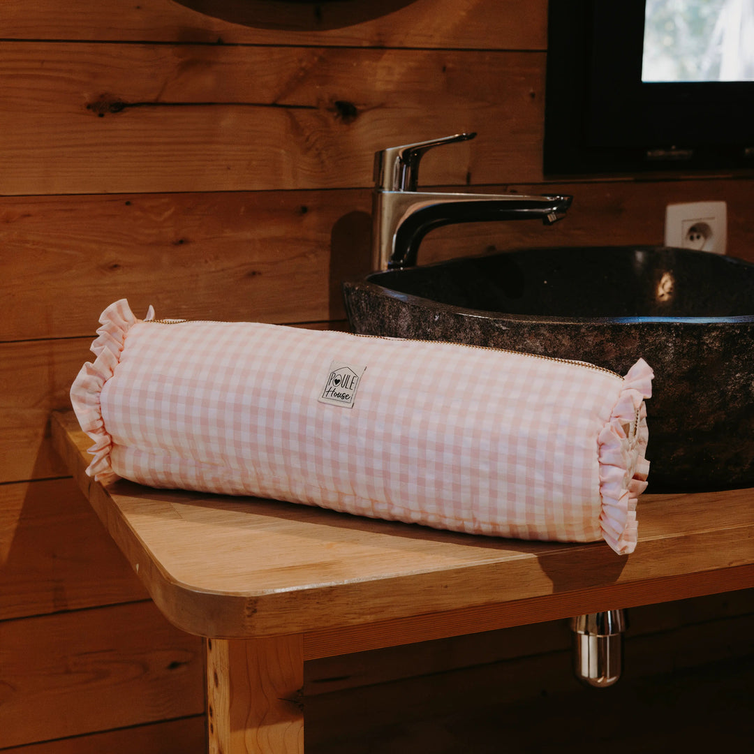 Lifestyle trousse de coiffure vichy rose Tabatha - Poule House
