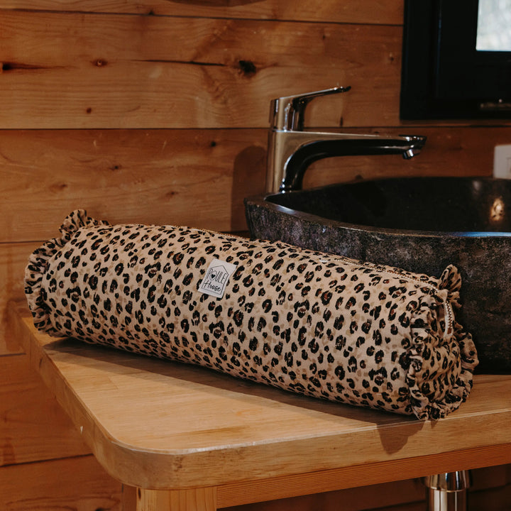 Lifestyle trousse de coiffure léopard Tabatha - Poule House