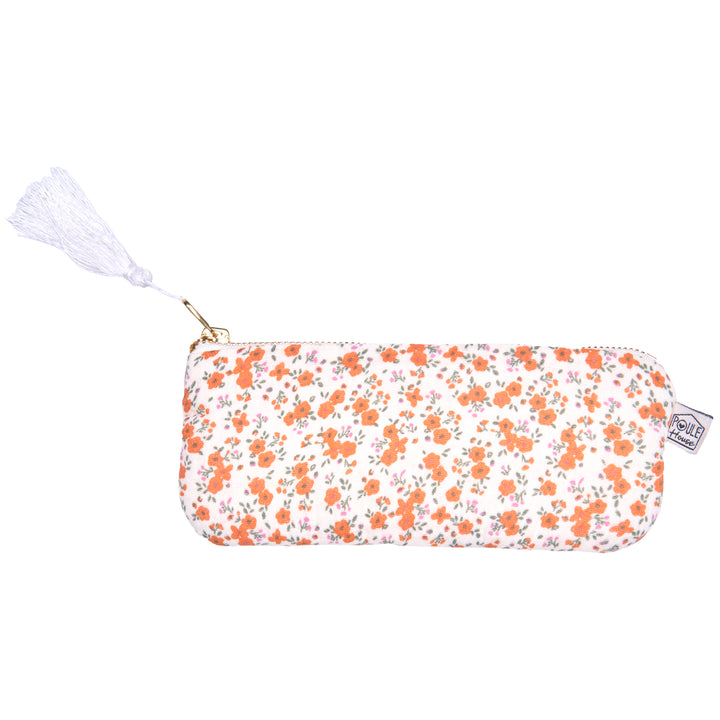 Etui à lunettes zippée - liberty orange