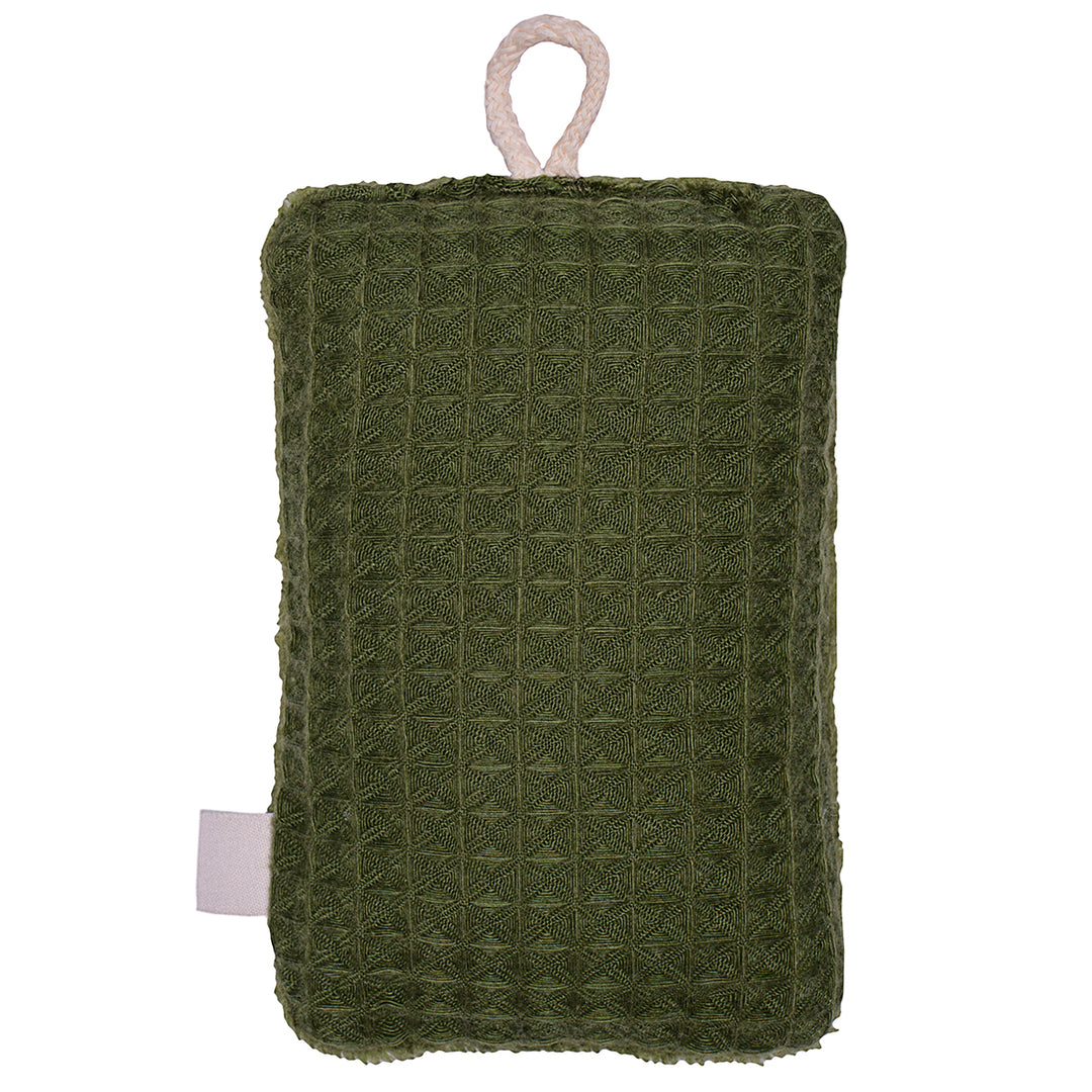 Eponge lavable double face - fougère