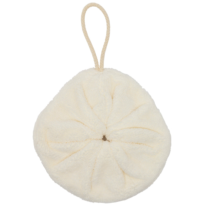 Fleur de douche éponge bambou - lait