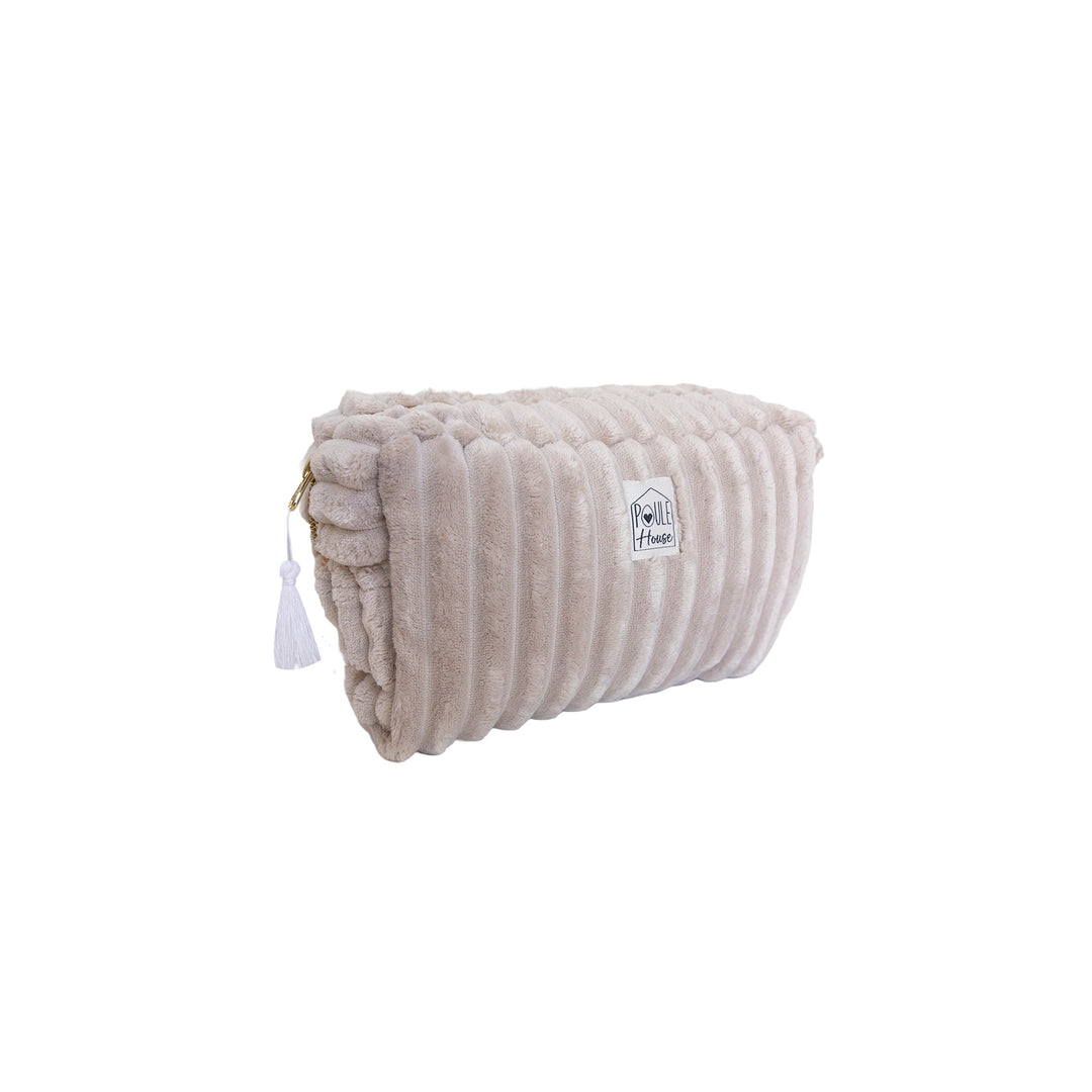 Grande trousse de toilette minky galet Louise – Poule House