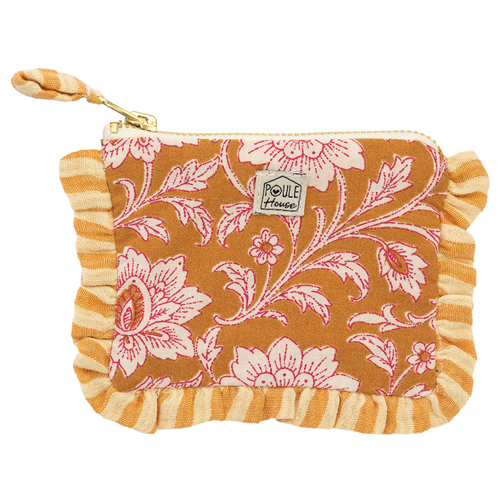 Mini pochette froufrou Baby Lola fleurs indiennes - Poule House