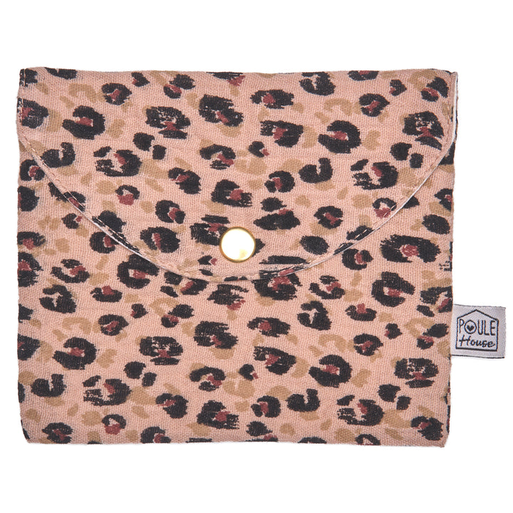 Pochette à savon imperméable - léopard