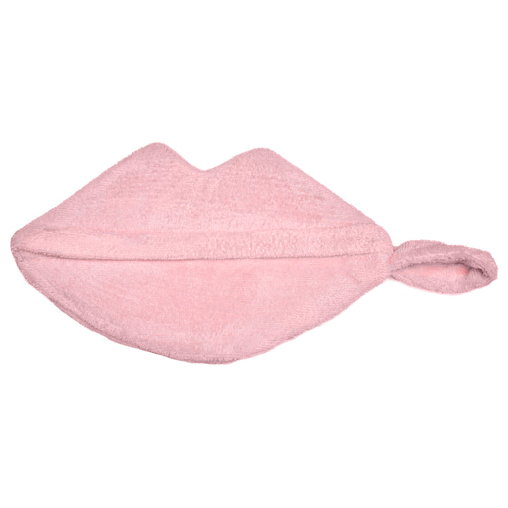 Trousse de toilette kiss - éponge rose