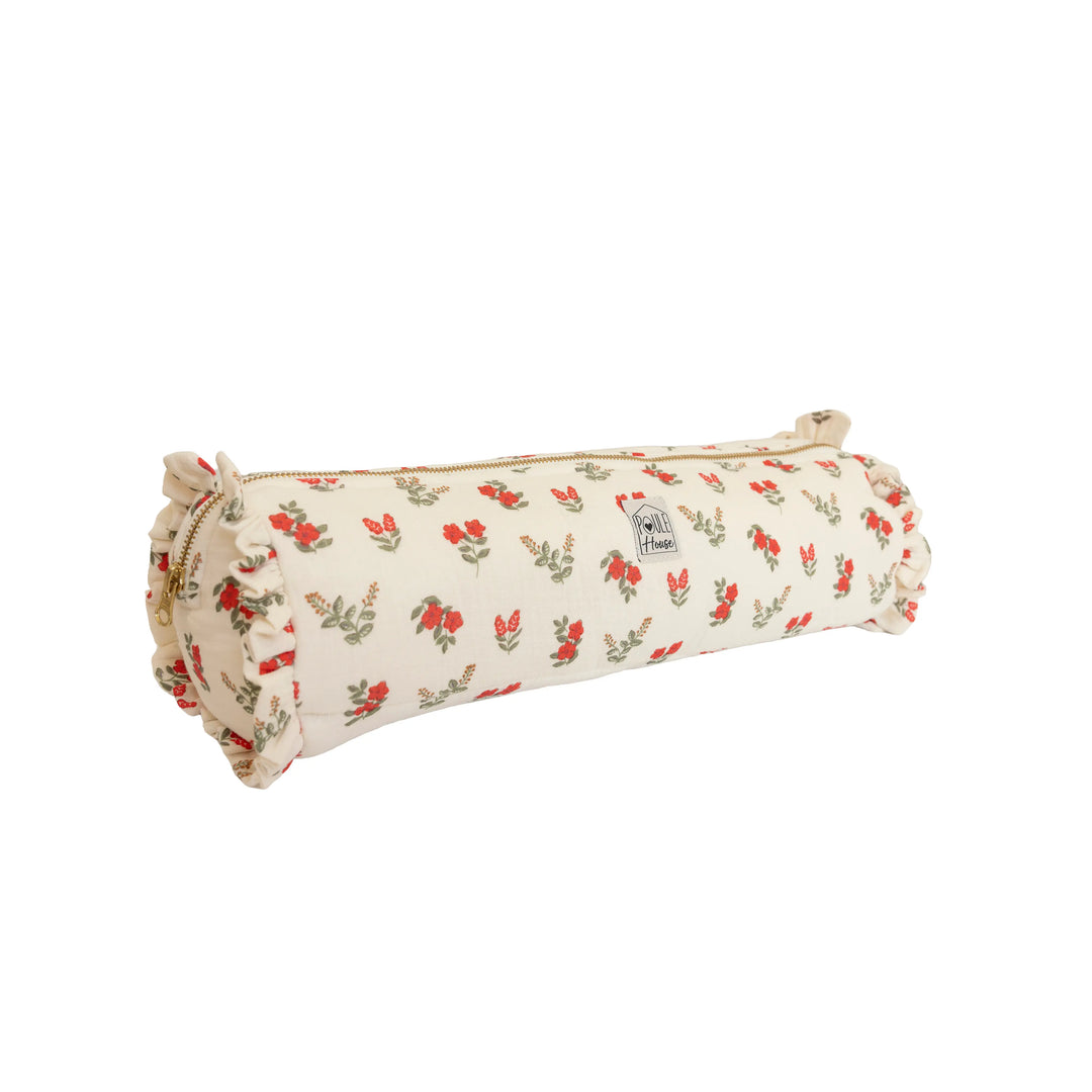 Trousse coiffure fleurs rouges – Poule House