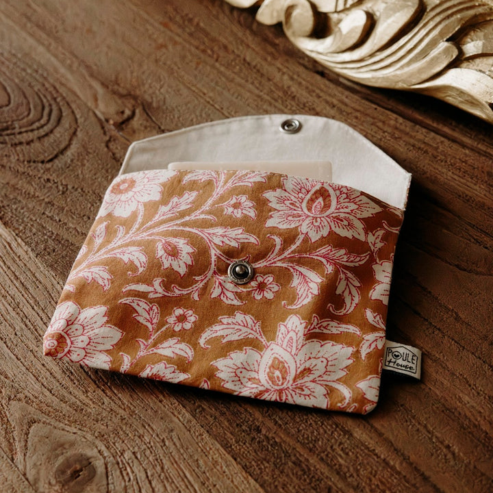 Lifestyle pochette à savon imperméable fleurs indiennes - Poule House