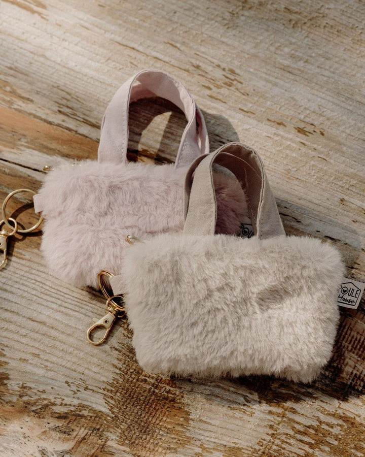 Etuis pour écouteurs : mini sac fourrure - Poule House