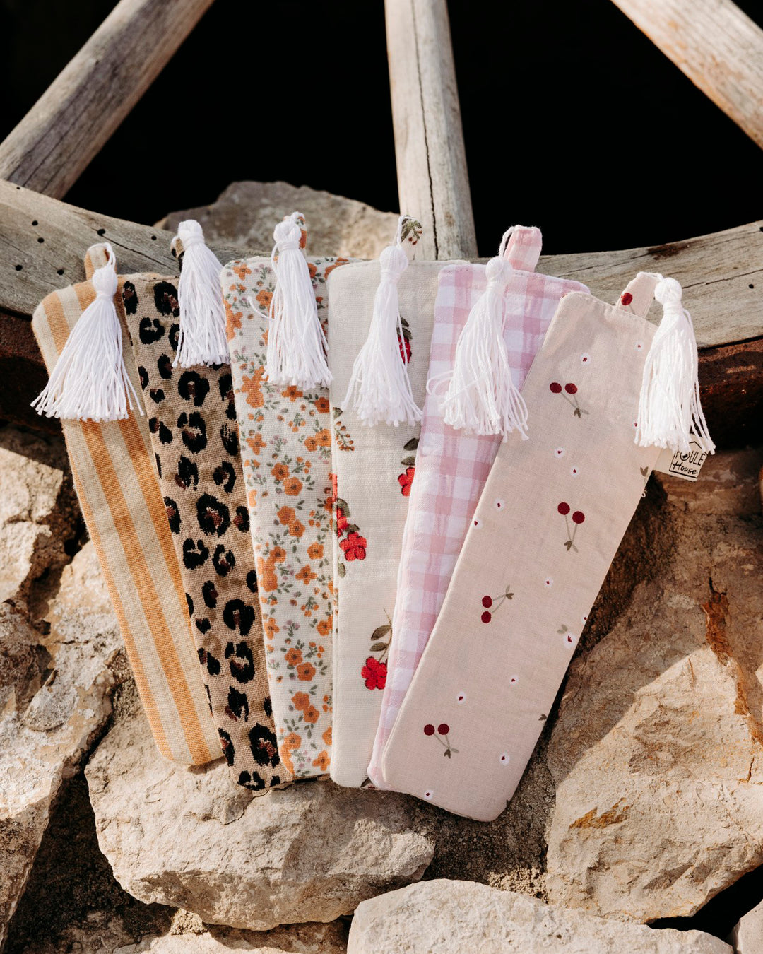 Marque-page pochette à livre de poche - Poule House