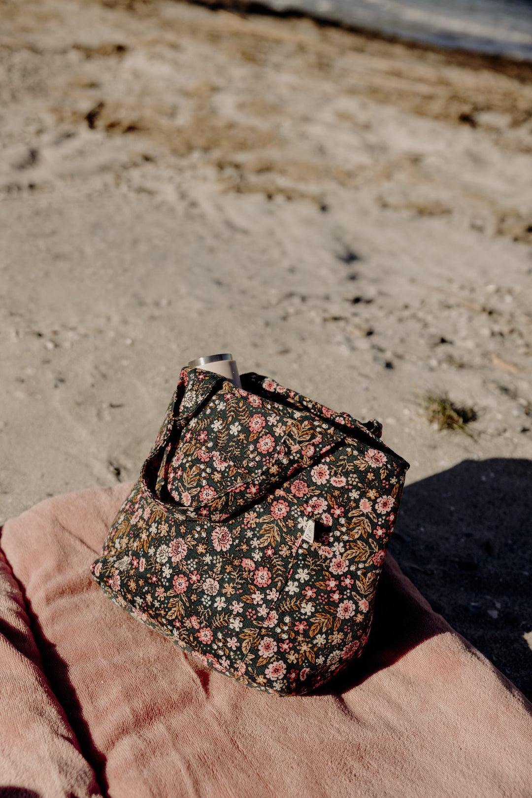 Lunch bag isotherme vintage fleurs