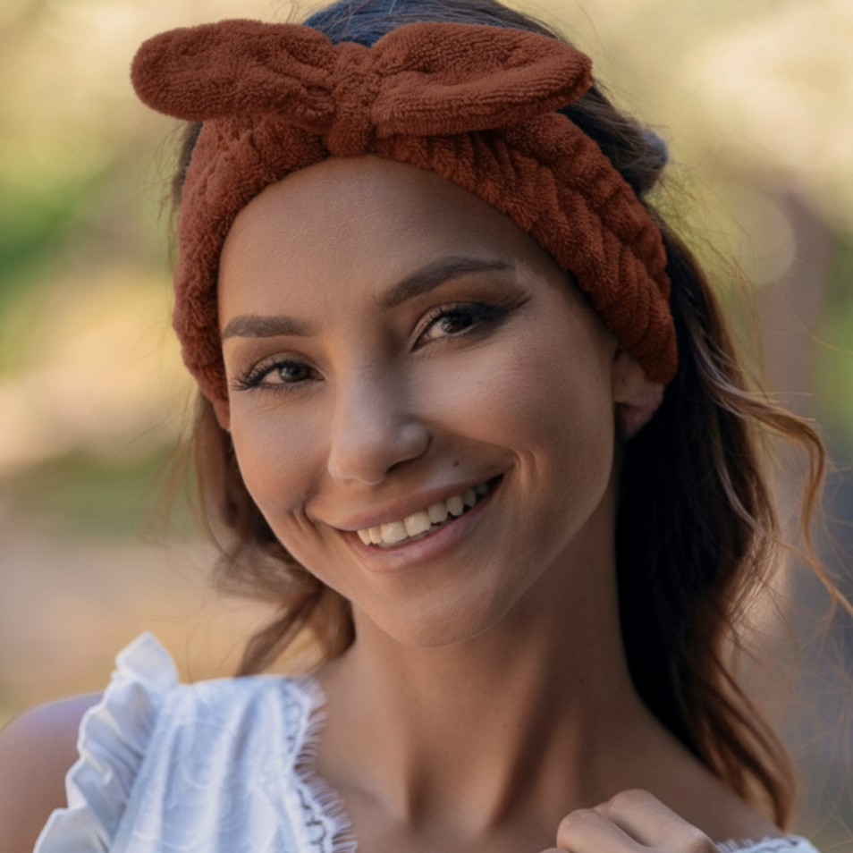 Set bandeau de soins + manchons dans pochon - toffee