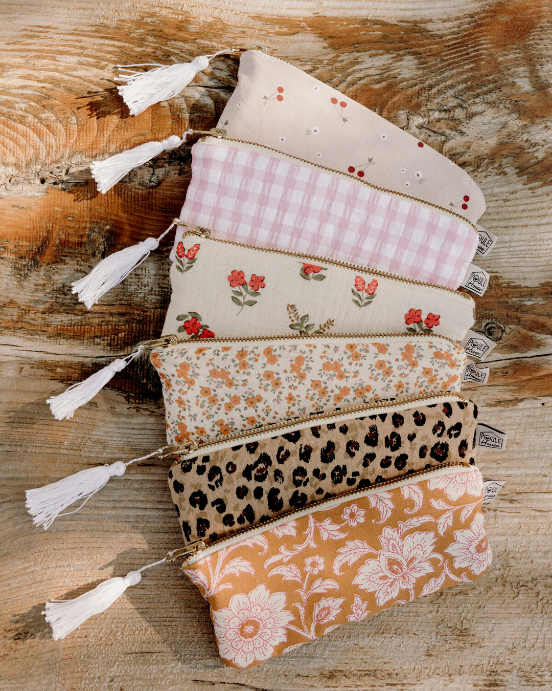 Gamme étuis à lunettes zippées - Poule House