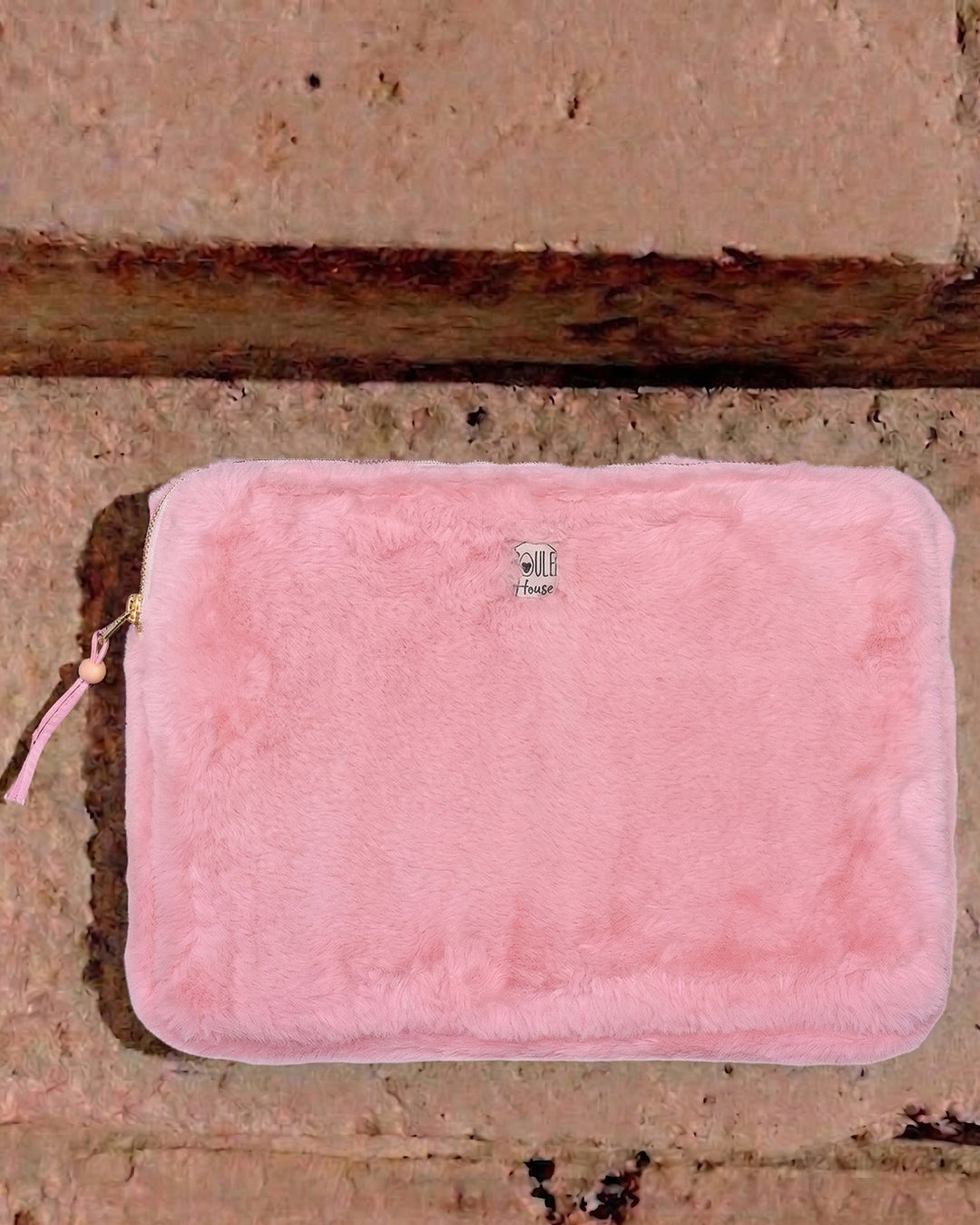 Lifestyle pochette tablette angora pétale Taille M - Poule House