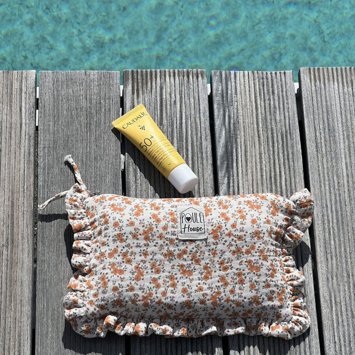 Lola : Pochette froufrou - gaze liberty