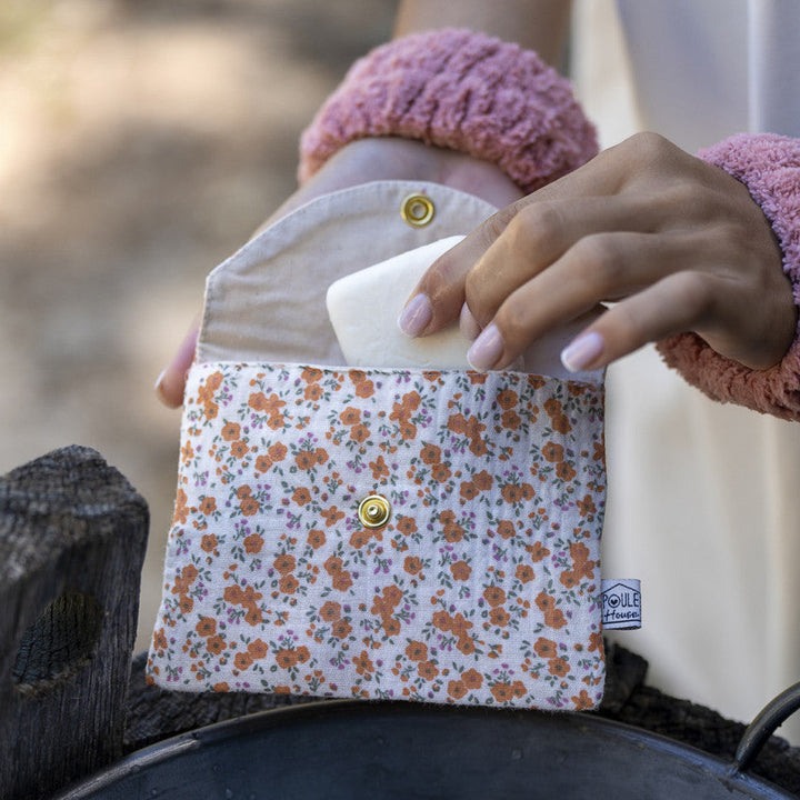 Pochette à savon imperméable - liberty