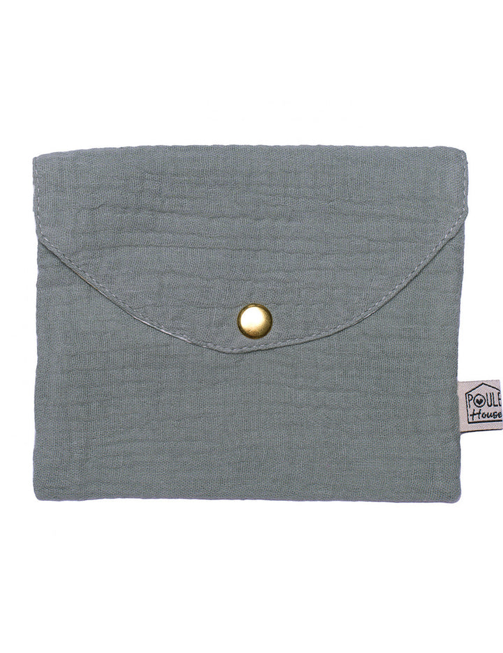 Pochette à savon imperméable - sauge