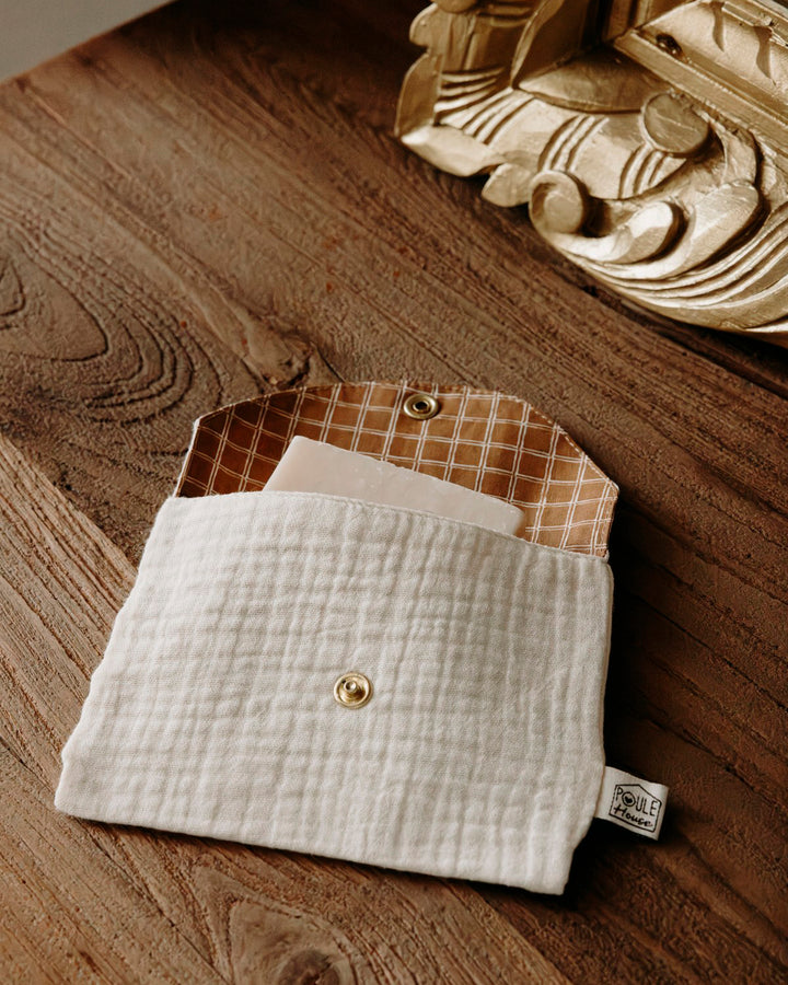 Lifestyle pochette à savon imperméable lait - Poule House