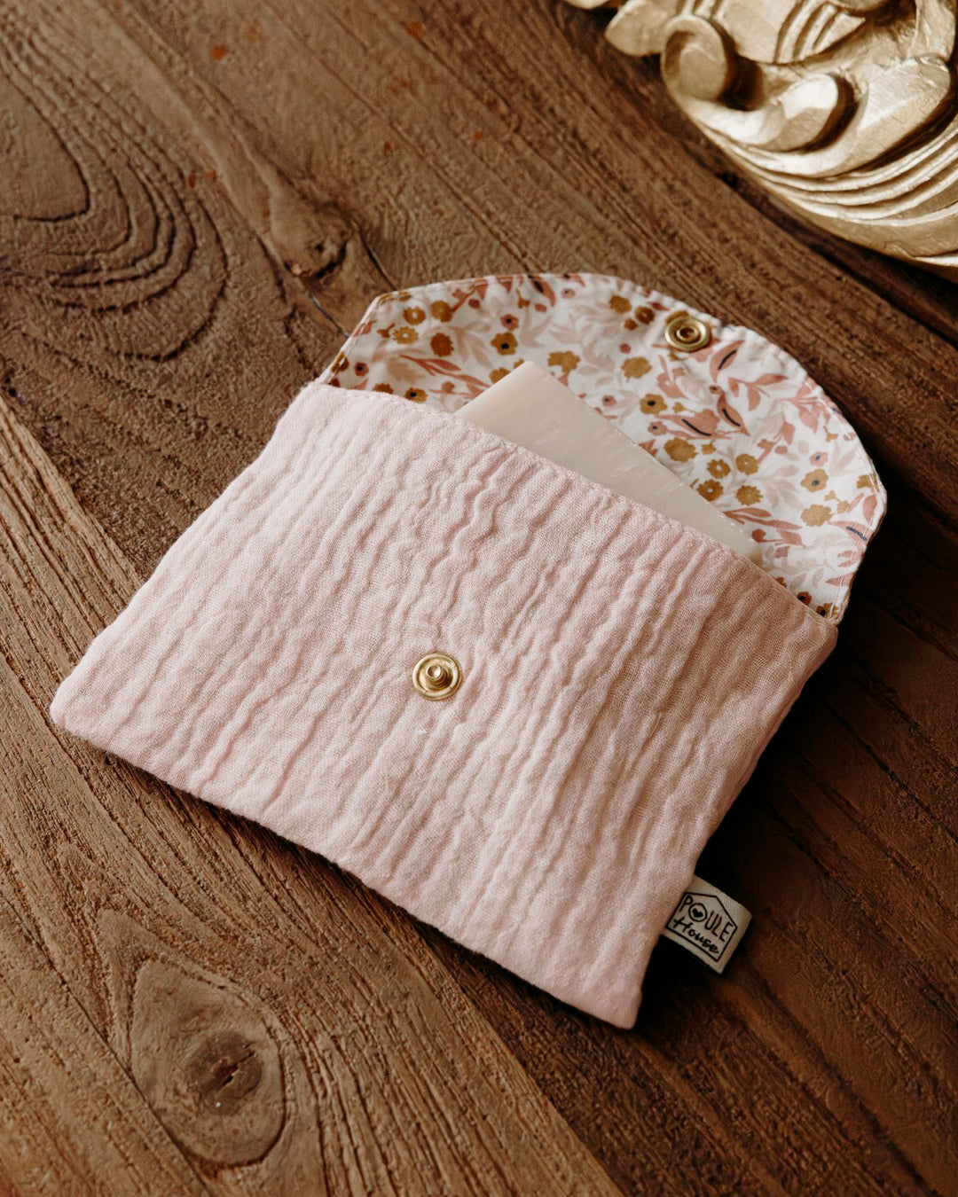 Lifestyle pochette à savon imperméable dragée - Poule House