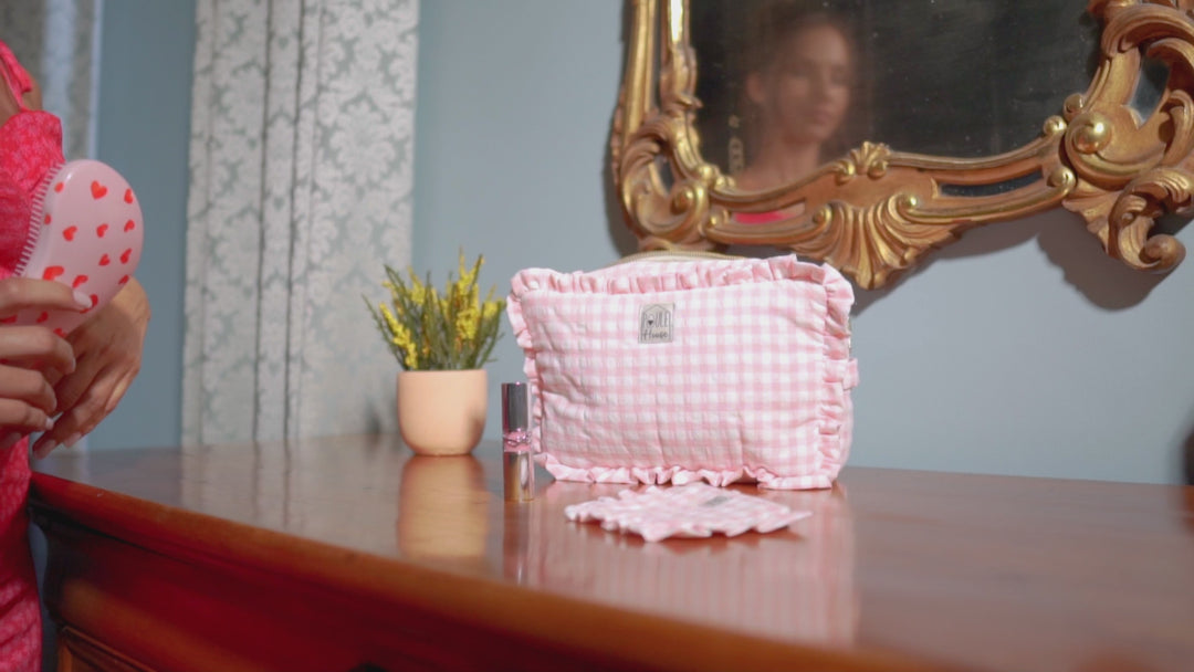 Vidéo trousse et pochette froufrou - Poule House 