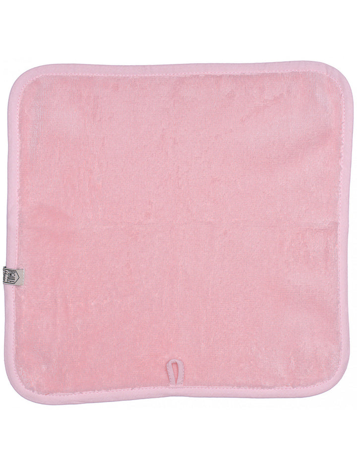 Set 3 serviettes visage éponge bambou - dragée