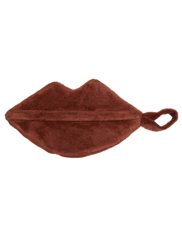 Trousse de toilette kiss - éponge toffee